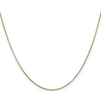 14K Yellow Gold 16-inch Snake Chain Necklace with Lobster Clasp by 0