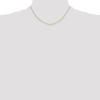 14K Yellow Gold 16" Mariners Link Chain - 1.5mm Width by Oro Pregiato