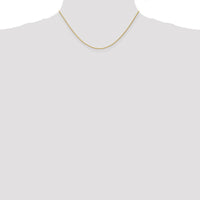 14K Yellow Gold 16" Parisian Wheat Chain Necklace - 1.2mm Width, Polished Finish by Oro Pregiato