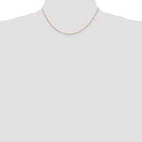 14K Yellow Gold 16" Polished Octagonal Snake Chain Necklace with Lobster Clasp by Oro Pregiato