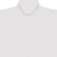 14K Yellow Gold 16" Polished Snake Chain Necklace - 0.5mm Width by Oro Pregiato