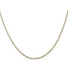 14K Yellow Gold 16" Rolo Pendant Chain with Lobster Clasp by Oro Pregiato