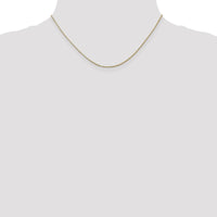 14K Yellow Gold 16" Rolo Pendant Chain with Lobster Clasp by Oro Pregiato