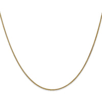 14K Yellow Gold 16" Spiga Wheat Chain with Lobster Clasp by Oro Pregiato