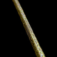 14K Yellow Gold 16" Tennis Necklace with 210 Prong Set Round Lab Diamonds - 4.98 Carats Total Diamond Weight - Covaloro Fine Jewelry