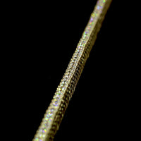 14K Yellow Gold 16" Tennis Necklace with 210 Prong Set Round Lab Diamonds - 4.98 Carats Total Diamond Weight - Covaloro Fine Jewelry