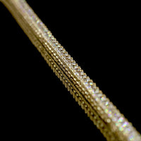 14K Yellow Gold 17" Tennis Necklace with 177 Prong-Set Round Lab Diamonds - E-F VS1 Clarity, 6.61 Carat Total Diamond Weight - Covaloro Fine Jewelry