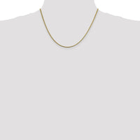 14K Yellow Gold 18" 1.4mm Franco Chain with Lobster Clasp by Oro Pregiato
