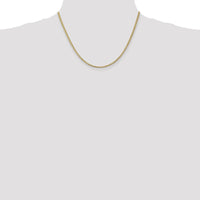 14K Yellow Gold 18" 2mm Franco Chain with Lobster Clasp by Oro Pregiato