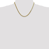 14K Yellow Gold 18" 3mm Herringbone Chain with Lobster Clasp - Polished Finish by 0
