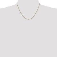 14K Yellow Gold 18" Cable Link Necklace with Lobster Clasp - 1.4mm by Oro Pregiato