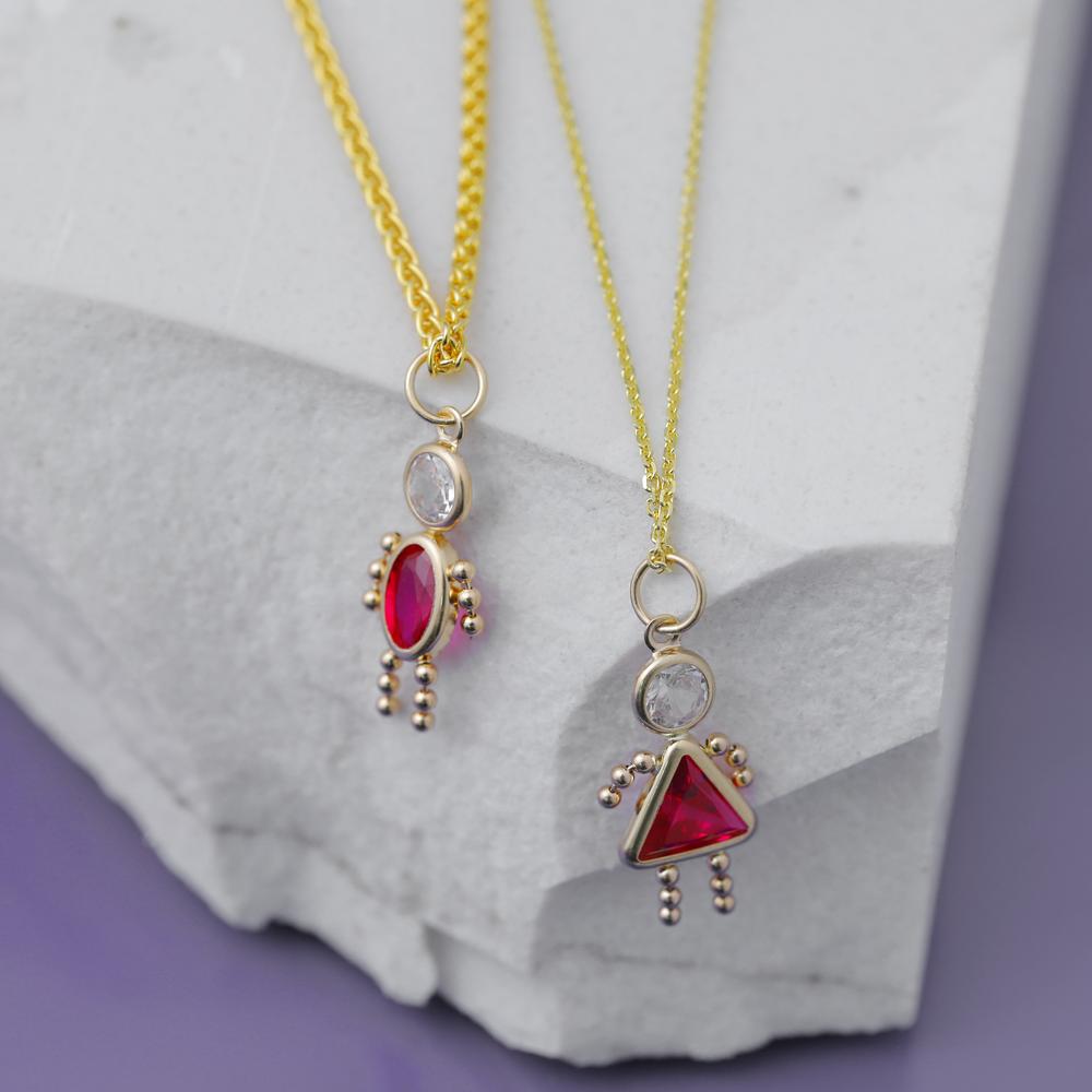 14K Yellow Gold 18" Diamond-Cut Cable Chain Necklace with Lobster Clasp by Oro Pregiato
