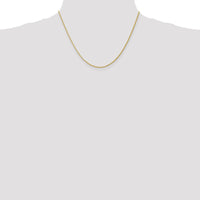 14K Yellow Gold 18" Diamond-Cut Parisian Wheat Chain with Lobster Clasp by Oro Pregiato