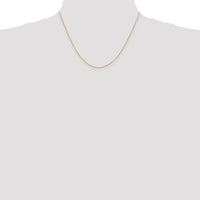 14K Yellow Gold 18" Diamond-Cut Parisian Wheat Chain with Lobster Clasp - Textured Finish by Oro Pregiato