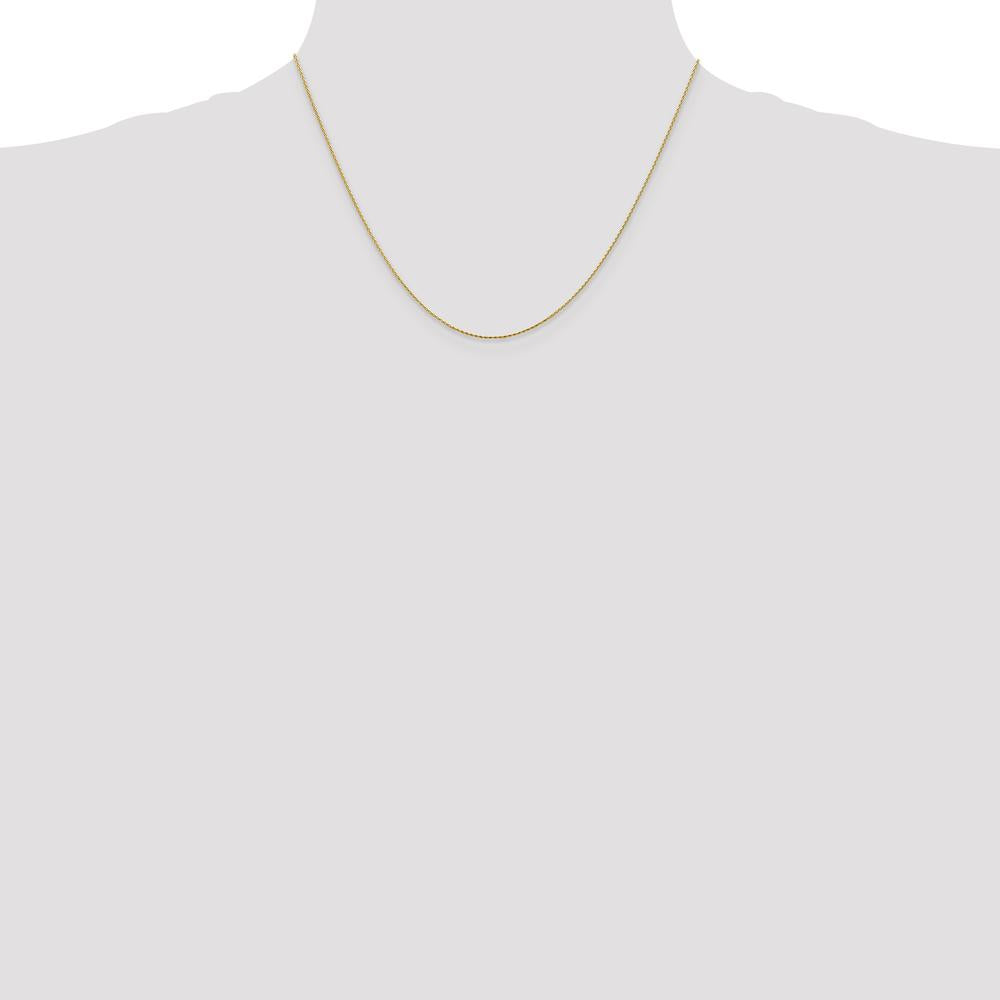 14K Yellow Gold 18" Diamond-Cut Parisian Wheat Chain with Lobster Clasp - Textured Finish by Oro Pregiato