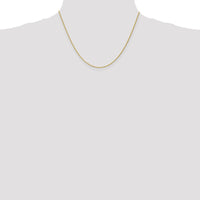 14K Yellow Gold 18" Parisian Wheat Chain Necklace with Lobster Clasp - 1.2mm by Oro Pregiato