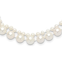 14K Yellow Gold 2-Strand Freshwater Cultured Pearl Necklace - 173 Pearls Total - 18" Length by Monteluci Fine Jewelry