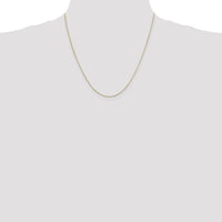 14K Yellow Gold 20" 0.6mm Octagonal Snake Chain with Lobster Clasp by Oro Pregiato