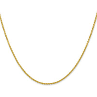 14K Yellow Gold 20" 1.5mm Parisian Wheat Chain with Lobster Clasp - Solid Gold Necklace by Oro Pregiato