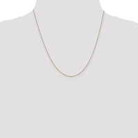 14K Yellow Gold 20" Box Link Chain Necklace with Spring Ring Clasp