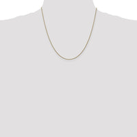 14K Yellow Gold 20" Diamond-Cut Spiga Chain Necklace with Lobster Clasp by Oro Pregiato
