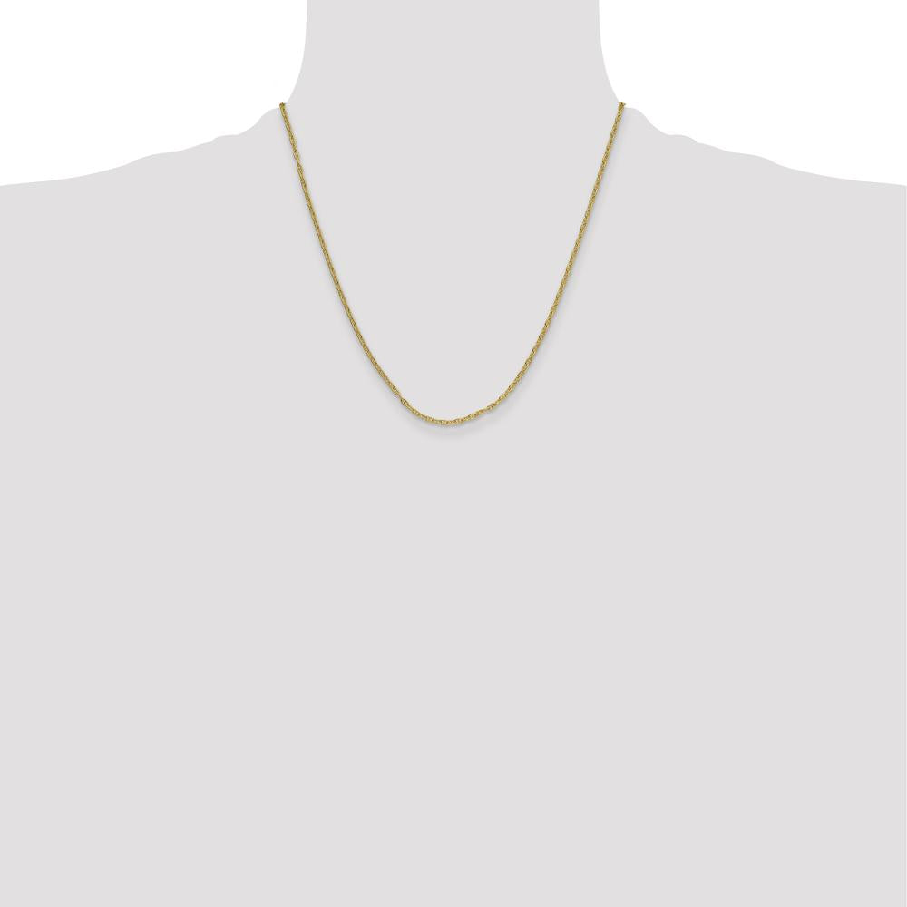 14K Yellow Gold 20 Inch Mariners Link Chain - 2.35mm Width by Oro Pregiato