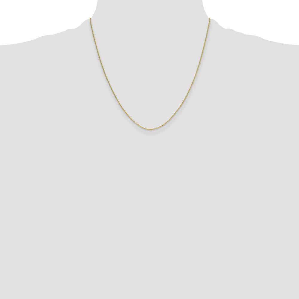 14K Yellow Gold 20" Mariners Link Chain Necklace - 1.5mm Width by Oro Pregiato