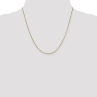 14K Yellow Gold 20" Rolo Pendant Chain with Lobster Clasp by Oro Pregiato