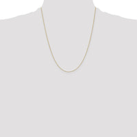 14K Yellow Gold 22" Diamond-Cut Parisian Wheat Chain with Lobster Clasp by Oro Pregiato