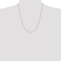 14K Yellow Gold 22" Parisian Wheat Chain Necklace - 1.2mm Width by Oro Pregiato