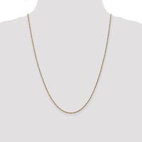 14K Yellow Gold 24" 1.7mm Ropa Chain with Lobster Clasp by 0