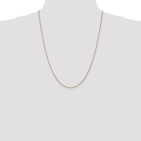 14K Yellow Gold 24" Diamond-Cut Spiga Chain with Lobster Clasp by Oro Pregiato