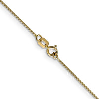 14K Yellow Gold 24" Diamond-Cut Spiga Chain with Spring Ring Clasp by Oro Pregiato