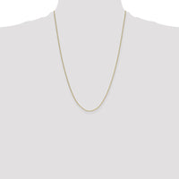 14K Yellow Gold 24" Mariners Link Chain - 1.5mm Width by Oro Pregiato