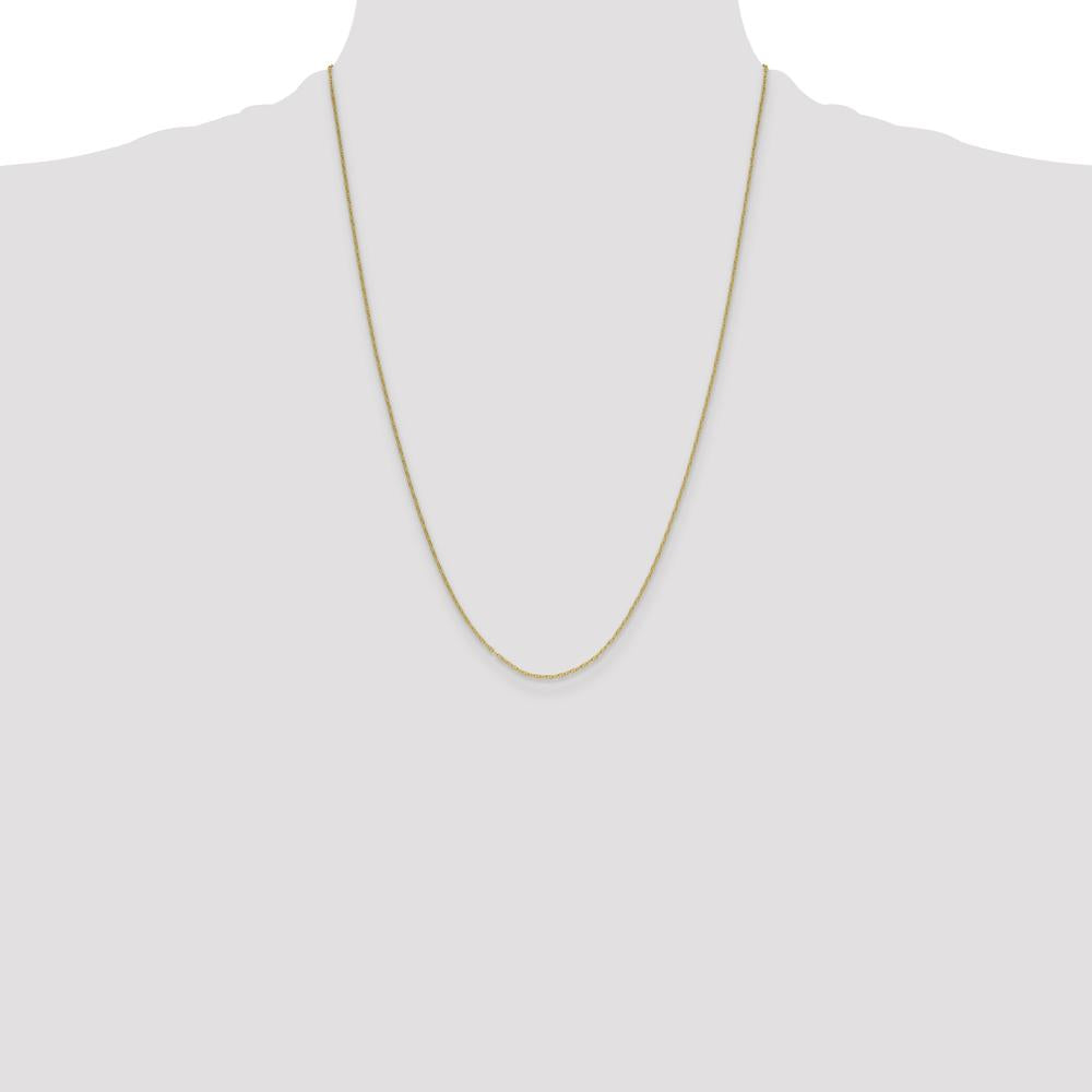 14K Yellow Gold 24" Mariners Link Chain - 1.5mm Width by Oro Pregiato