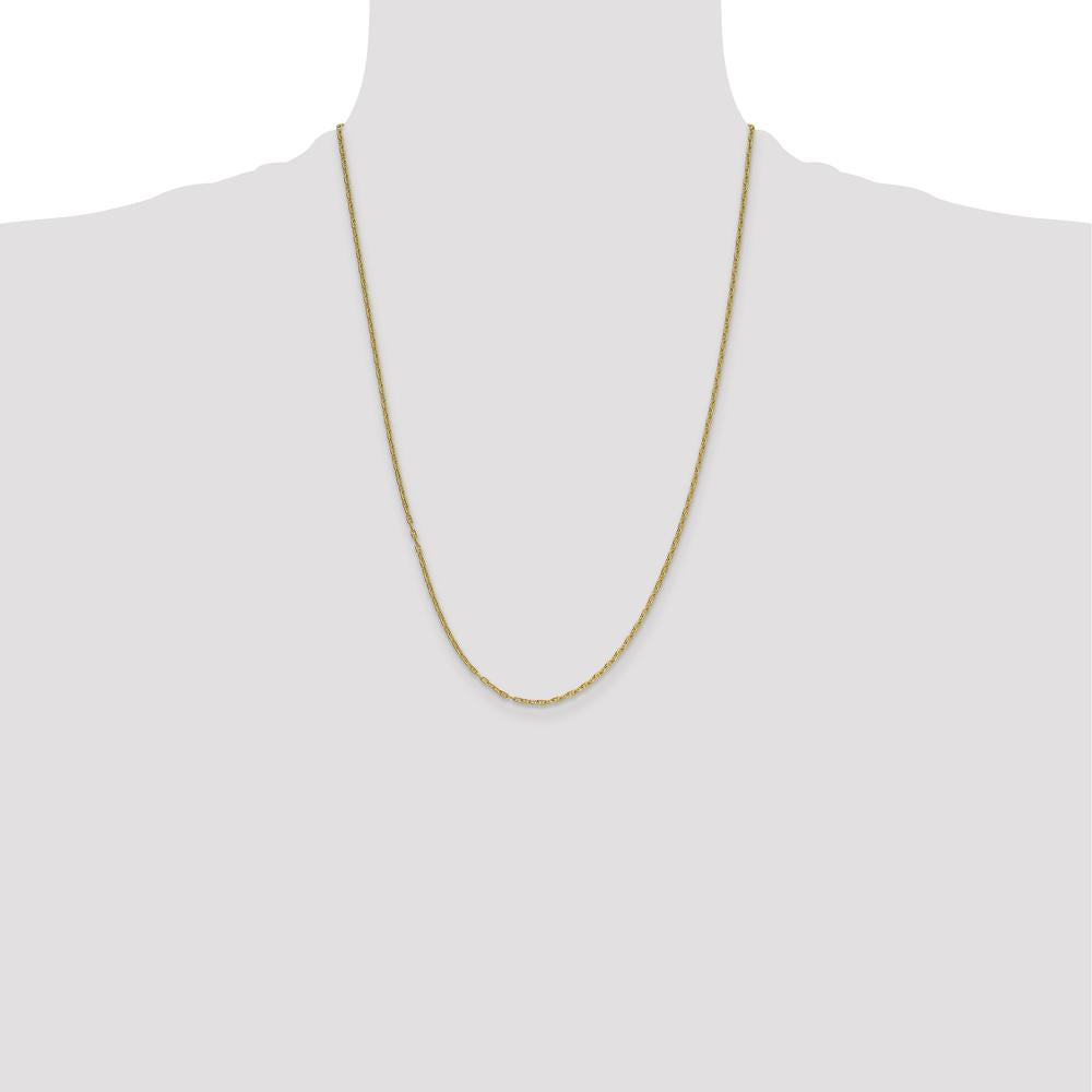 14K Yellow Gold 24" Mariners Link Chain - 1.8mm Width by Oro Pregiato