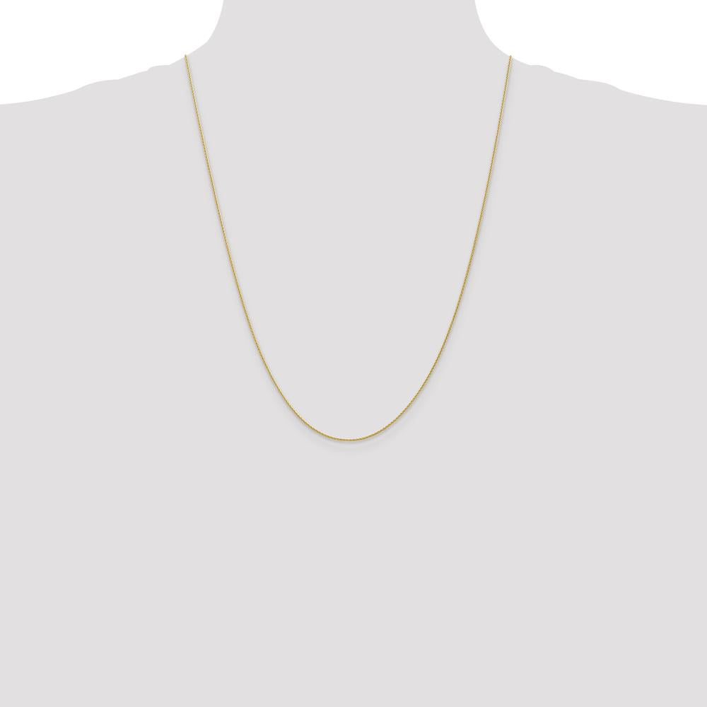 14K Yellow Gold 24" Parisian Wheat Chain with Lobster Clasp by Oro Pregiato