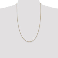 14K Yellow Gold 26" 1.4mm Round Snake Chain with Lobster Clasp by 0