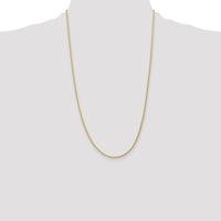 14K Yellow Gold 26" Parisian Wheat Chain - Polished Finish by Oro Pregiato