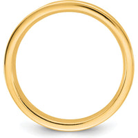 14K Yellow Gold 3.5mm Flat Comfort Fit Band - Size 11 by Luciano & Cie