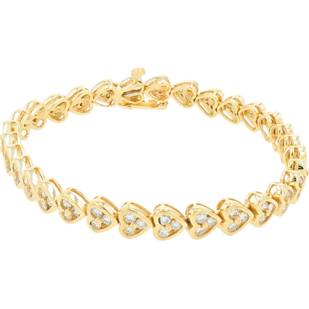 Classic Diamond Tennis Bracelet in 14k Gold | Stephanie Gottlieb | Stephanie Gottlieb Classic Diamond Tennis Bracelet in 14k Gold | Stephanie Gottlieb | Stephanie Gottlieb