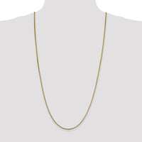 14K Yellow Gold 30" 1.4mm Franco Chain with Lobster Clasp by Oro Pregiato