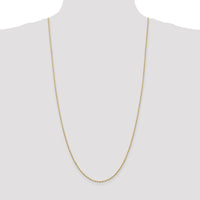14K Yellow Gold 30" Diamond-Cut Quadruple Rope Chain with Lobster Clasp - 1.85mm Width by Oro Pregiato