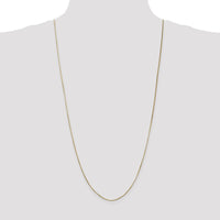 14K Yellow Gold 30" Diamond-Cut Snake Chain with Lobster Clasp by Oro Pregiato