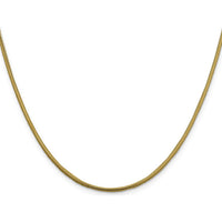 14K Yellow Gold 30-Inch 1.85mm Snake Chain with Lobster Clasp - Polished Finish by 0