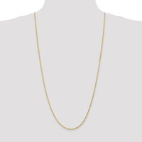 14K Yellow Gold 30" Parisian Wheat Chain with Lobster Clasp - 1.75mm Width by Oro Pregiato