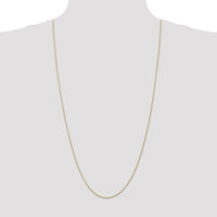 14K Yellow Gold 30" Parisian Wheat Chain with Lobster Clasp by Oro Pregiato