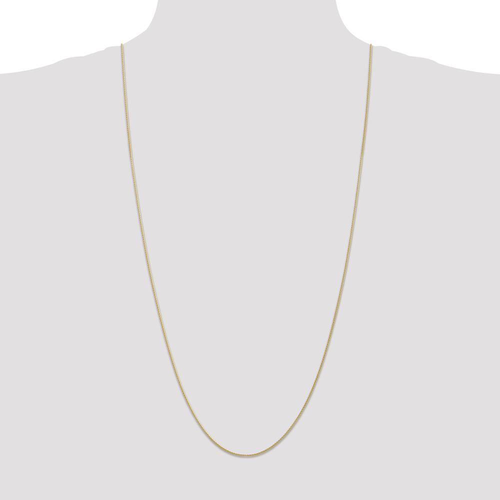 14K Yellow Gold 30" Parisian Wheat Chain with Lobster Clasp by Oro Pregiato