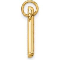 14K Yellow Gold 3D Fancy Breadstick Charm - Polished Finish by Oro Pregiato