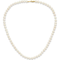 14K Yellow Gold 4-5mm Freshwater Cultured Pearl Necklace, Bracelet & Post Earrings Set by Oro Pregiato